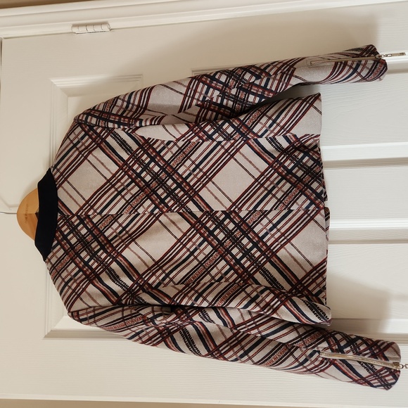 Tommy Hilfiger Cinnamon Plaid zip-up jacket - Picture 3 of 9